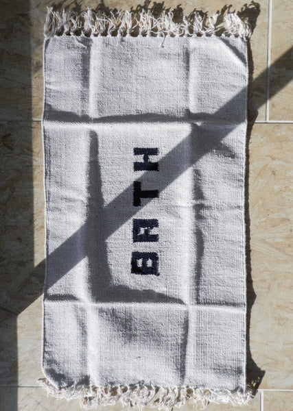 Load image into Gallery viewer, PUEBCO • HANDLOOMED RECYCLED YARN BATH MAT