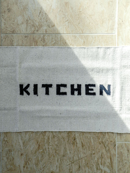 Load image into Gallery viewer, PUEBCO • HANDLOOMED RECYCLED YARN KITCHEN MAT