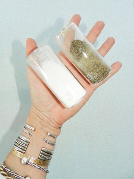 Load image into Gallery viewer, PUEBCO • SALT + PEPPER SHAKER SET