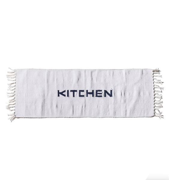 Load image into Gallery viewer, PUEBCO • HANDLOOMED RECYCLED YARN KITCHEN MAT