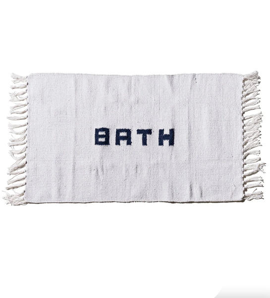 Load image into Gallery viewer, PUEBCO • HANDLOOMED RECYCLED YARN BATH MAT