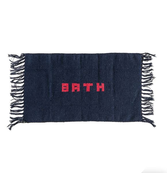 Load image into Gallery viewer, PUEBCO • HANDLOOMED RECYCLED YARN BATH MAT
