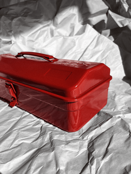 Load image into Gallery viewer, TOYO STEEL • Camber-top Toolbox Y-350 (Red)