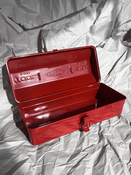 Load image into Gallery viewer, TOYO STEEL • Camber-top Toolbox Y-350 (Red)