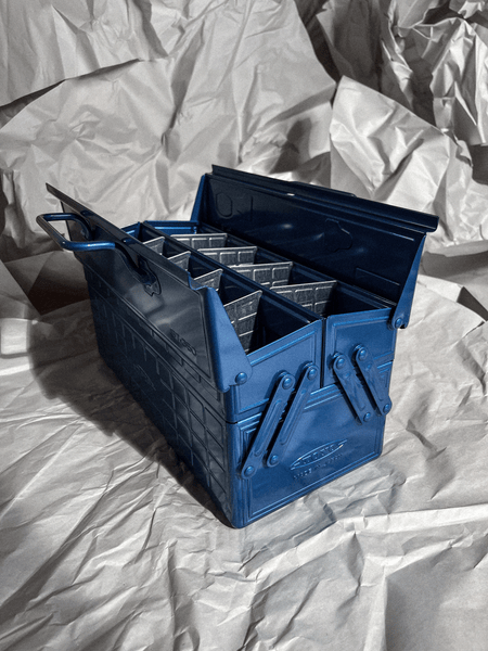 Load image into Gallery viewer, TOYO STEEL • Cantilever Toolbox ST-350 (Blue)