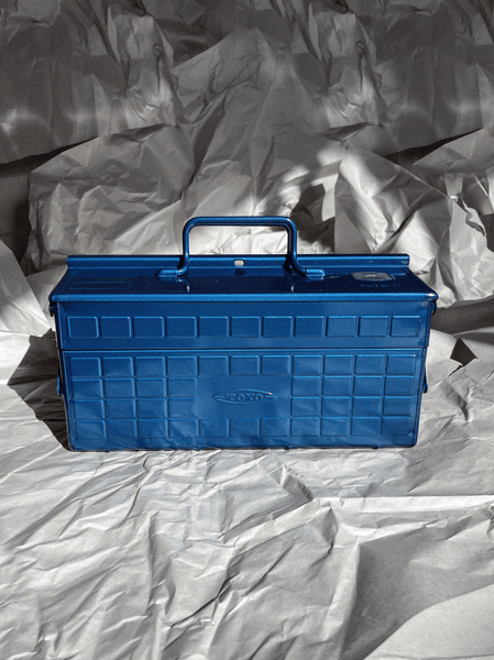 Load image into Gallery viewer, TOYO STEEL • Cantilever Toolbox ST-350 (Blue)