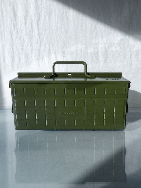 Load image into Gallery viewer, TOYO STEEL • Cantilever Toolbox ST-350 (Military Green)