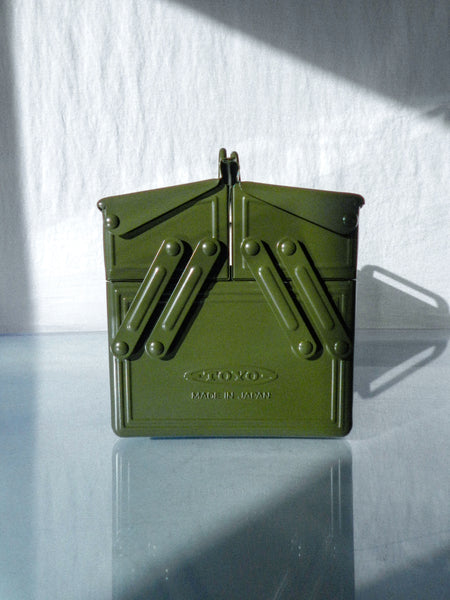 Load image into Gallery viewer, TOYO STEEL • Cantilever Toolbox ST-350 (Military Green)