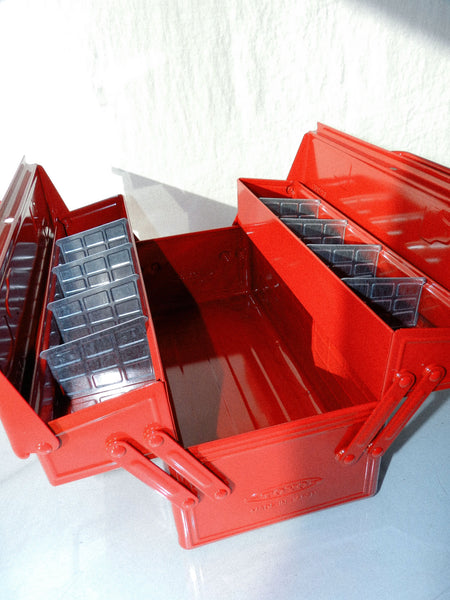 Load image into Gallery viewer, TOYO STEEL • Cantilever Toolbox ST-350 (Red)