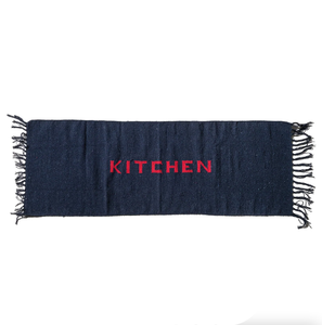 PUEBCO • HANDLOOMED RECYCLED YARN KITCHEN MAT