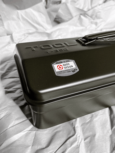 TOYO STEEL • Camber-top Toolbox Y-350 (Military Green)