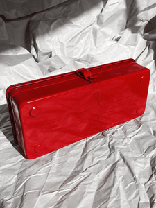 TOYO STEEL • Camber-top Toolbox Y-350 (Red)