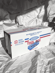 TOYO STEEL • Camber-top Toolbox Y-350 (Silver)