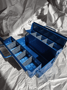 TOYO STEEL • Cantilever Toolbox ST-350 (Blue)